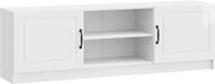 vidaXL TV-kast Hoogglans Wit 150 x 31 x 47 cm Bewerkt hout