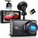 Miden Dashcam S7 2,5K, caméra avant et arrière, SD 64 Go