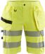 Blåkläder Dames High Vis short met stretch 7186-1811 - High Vis Geel - C50