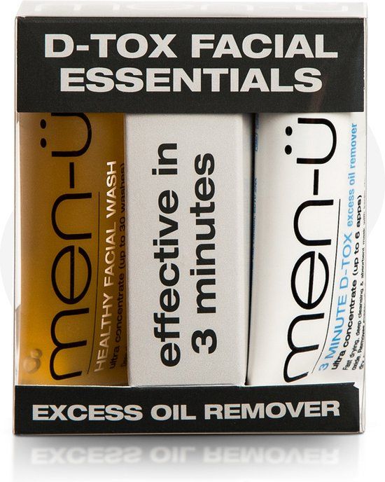 men-ü D-Tox Facial Essentials 2 x 15ml