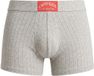 Calvin Klein Trunk Boxershort - Mannen - Grijs - Gestreept - S