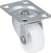 AMIG zwenkwiel/transportwiel - D25mm - nylon - 40kg draagvermogen - wit