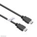 Neomounts HDMI Cable - 7.5m - Black - HDMI 1.3