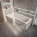 Hudson Reed Baignoire-douche Rectangulaire Version Gauche | 170cm x 85cm | Sandford