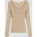 Icecat gaas met brede halsband femme beige