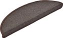 vidaXL Tapis d'escalier - 15 pièces - 56 x 17 x 3 cm - Brun café