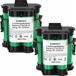 Gardena Lot de 2 batteries Li-ion 18V 2500mAh pour outils