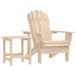 VidaXL Adirondack Tuinstoel met Tafel Massief Vurenhout