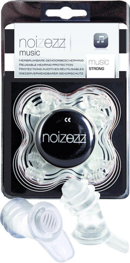 Noizezz Strong - Gehoorbescherming - 21 dB - 4 paar
