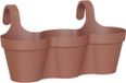 Merkloos Artevasi Bloempot 54 x 30,5 x 28 cm Terra cotta Plastic