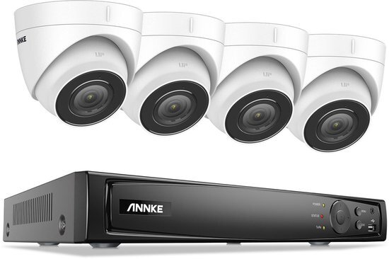 Annke ACS-8 N48-BM 8MP 8CH PoE Camerasysteem