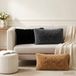 vidaXL - Kussensloop - 2 pcs - HEERLEN - Taupe - 40 x 80 cm - PV Fleece