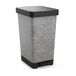 TATAY Dweilemmer Spider met Afmetingen 34x28,5x30,5cm en Polypropyleen | BPA-Vrij Materiaal | Gemaakt in Spanje | Solide Bouw | Handige Details | Heldere Functie | Betrouwbare Productwerking, Grijs