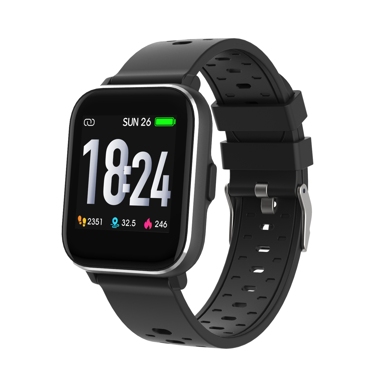 Denver SW-162BLACK Smartwatch - Zwart