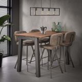 MOOS Bartafel 147 edge 25mm - Massief acacia naturel