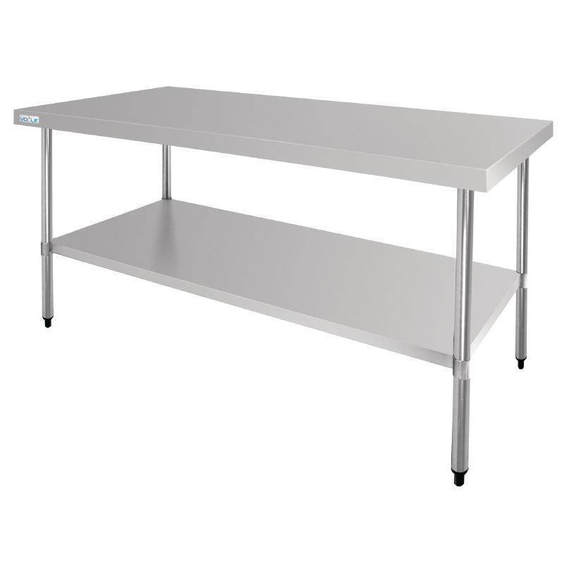 Vogue RVS centrale werktafel 180 cm