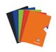 Clairefontaine 304152C - Mimesys cahier spiralé carte souple 21x29,7cm 160p Q.5x5 assorties couleurs vives