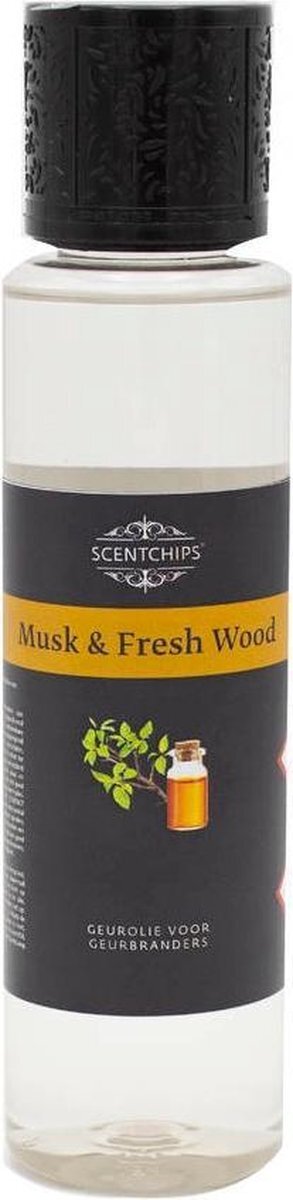 Scentchips Geurolie Musk & Freshwood 200 Ml Transparant