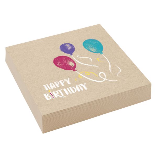Amscan 9904392 - Papieren servetten - 10 stuks