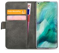 Mobilize Classic Gelly Wallet Book Case Black Oppo Find X2 Neo/Reno 3 Pro 5G