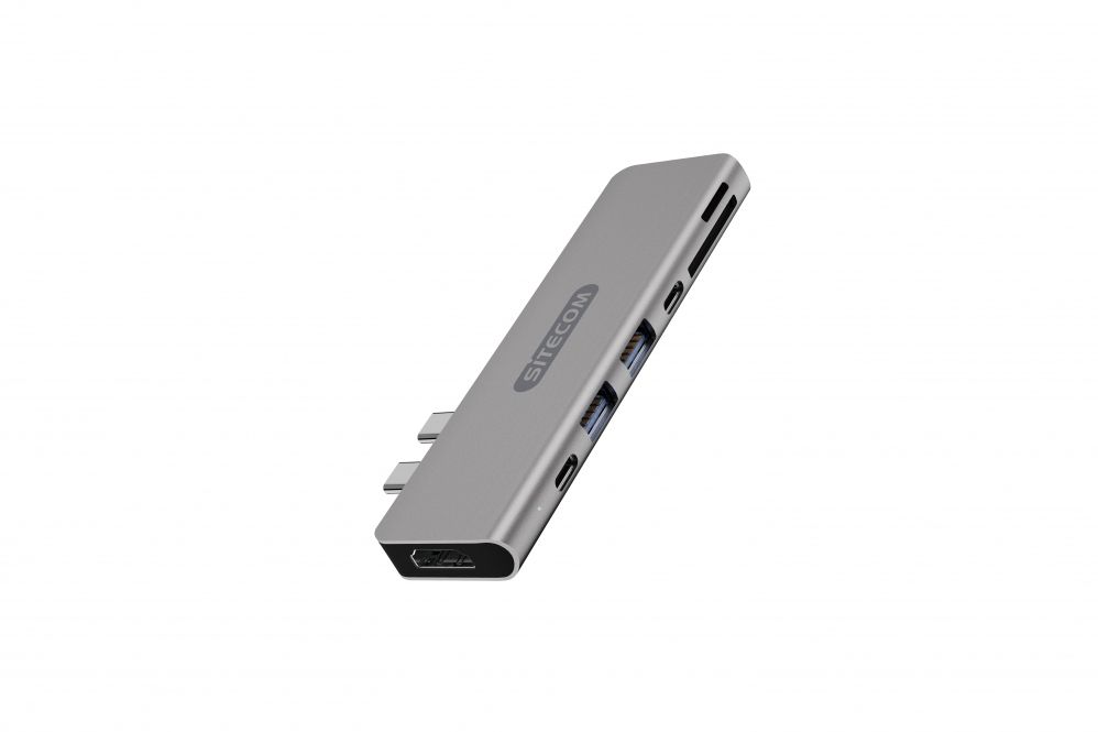 Sitecom CN-391 USB-C Docking Station - Aluminium