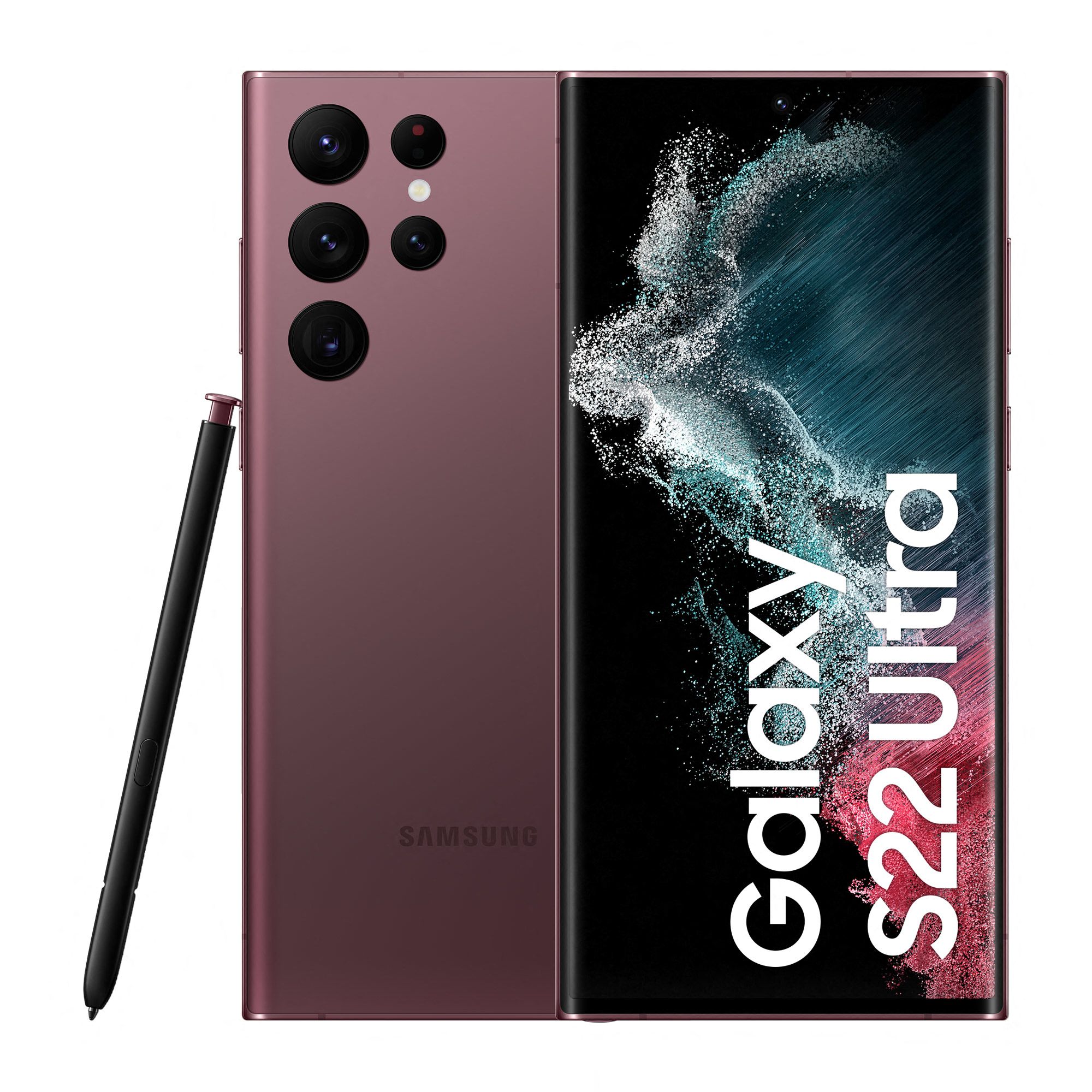 Samsung Galaxy S22 Ultra - 6.8" - 128GB - Bordeaux rood