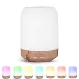 VINATO Diffuser voor etherische oliën, 250 ml, ultrasoon, aromatherapie, BPA-vrij, diffuser voor etherische oliën met 7 kleuren, automatische uitschakeling voor thuis en op kantoor