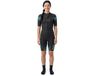 Zoggs Pacer Tour Femme Shorty à manches courtes Gris SM Femme