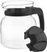 Cafetière thermique en verre résistant aux micro-ondes sans marque avec couvercle - 650 ml