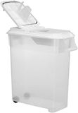 Buddeez 12-1 2 Gallon Roll Away Pet Food Dispenser met Schep Houdt tot 50 Quarts