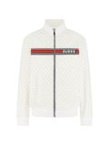 GUESS Sportsweatvest beige / grijs / rood / offwhite