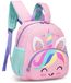 Sac à dos Licorne pour enfants avec sangles de poitrine