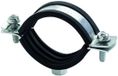 Index Buisklem 18 mm open verzinkt met EPDM inlage en M8 aansluiting 50 stuks