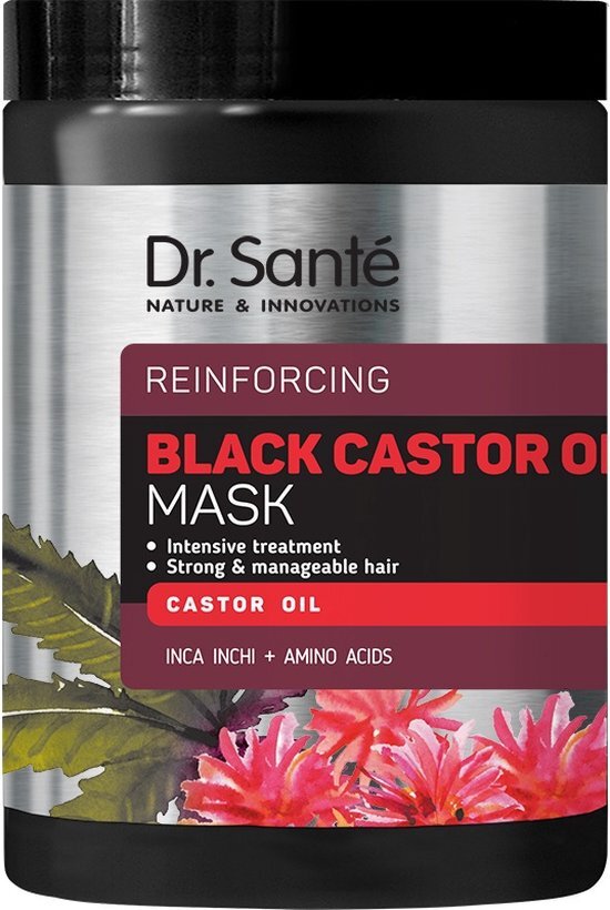 Black Castor Oil Mask regenererend haarmasker met ricinusolie 1000ml