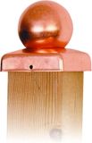 Intergard Paalornament bol koper 91x91mm