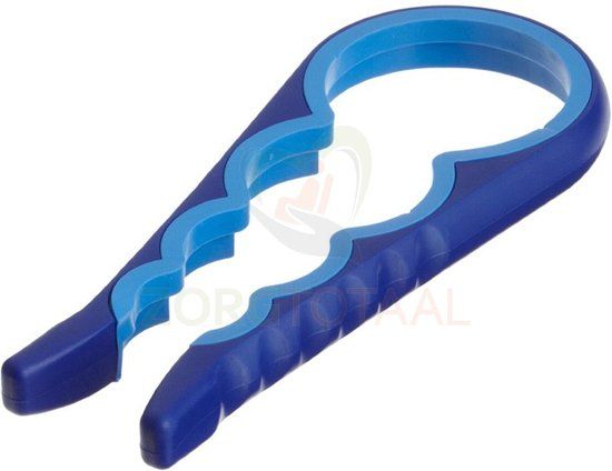 Aidapt Pot en Fles Opener Blauw