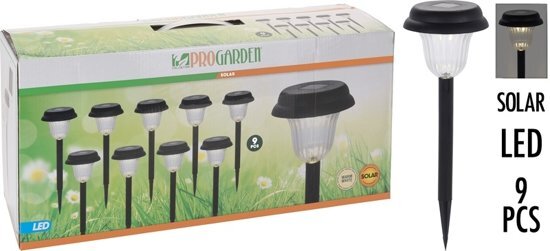 Garden Pro ProGarden Solar LED Tuinverlichting - Set van 9