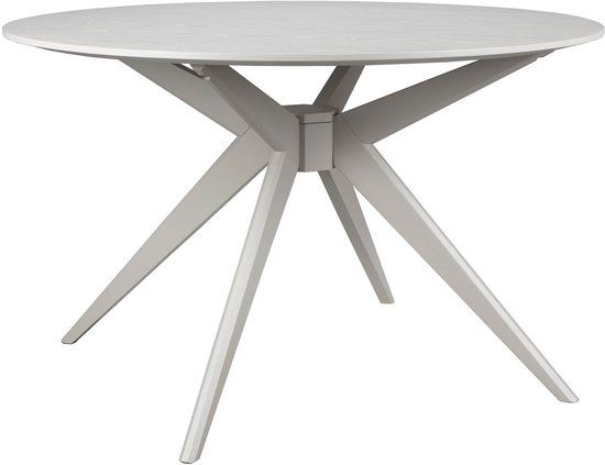 Housecraft Living Zeme Eettafel Rond 122 cm Hout Beige
