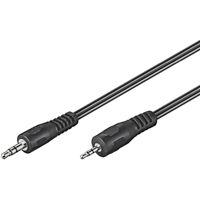 Wentronic AVK 313-200 - Audio/Video kabel - 2.0m - 2.5mm/3.5mm male/male