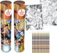 Merkloos Pyramid Dragonball (Battle of Gods) - schrijfwarenset - 12 stuks kleurpotloden