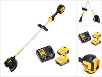 Dewalt DCM 561 PBS accu grastrimmer 18V Brushless + 2x accu 5.0Ah + lader
