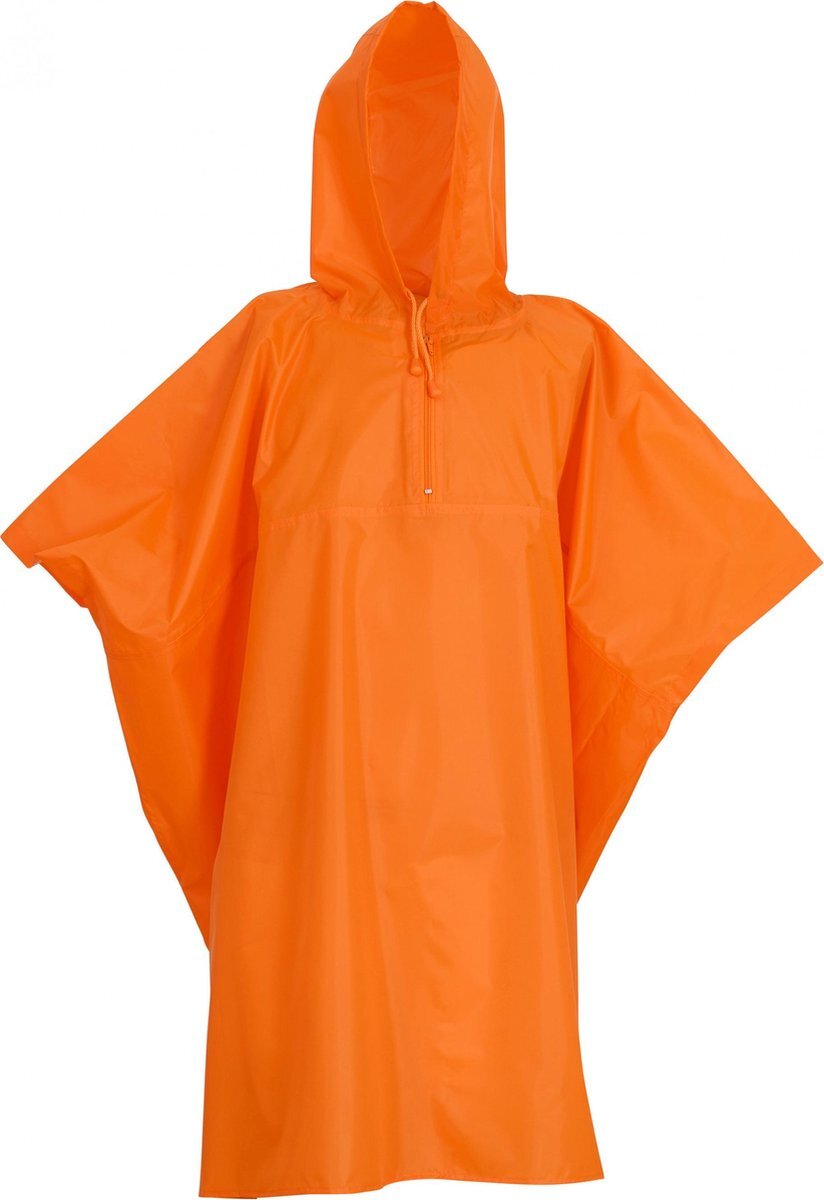 Yoko F1 Lichtgewicht regen poncho| maat REGULAR | kleur oranje