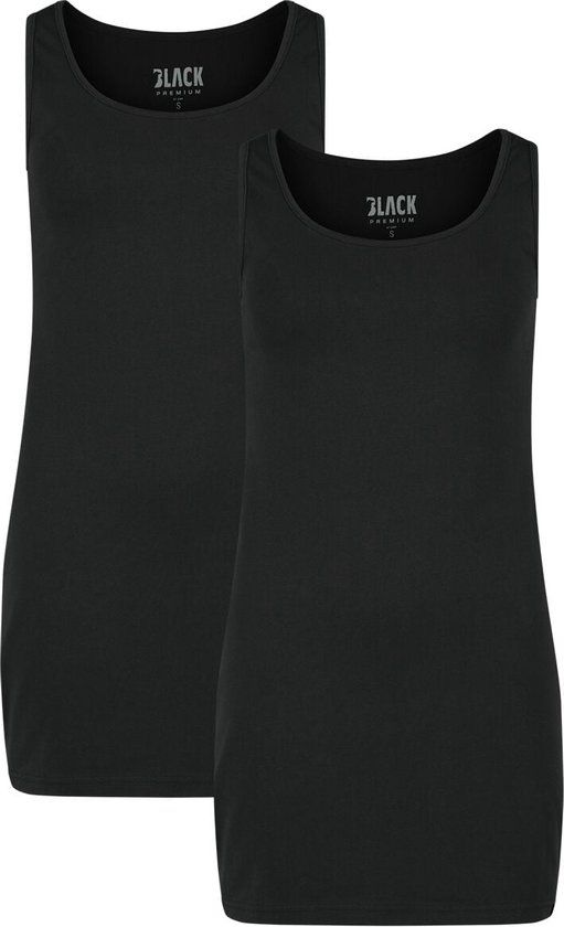 Black Premium by EMP Dubbelpak tops in zwart - Dames - XXL