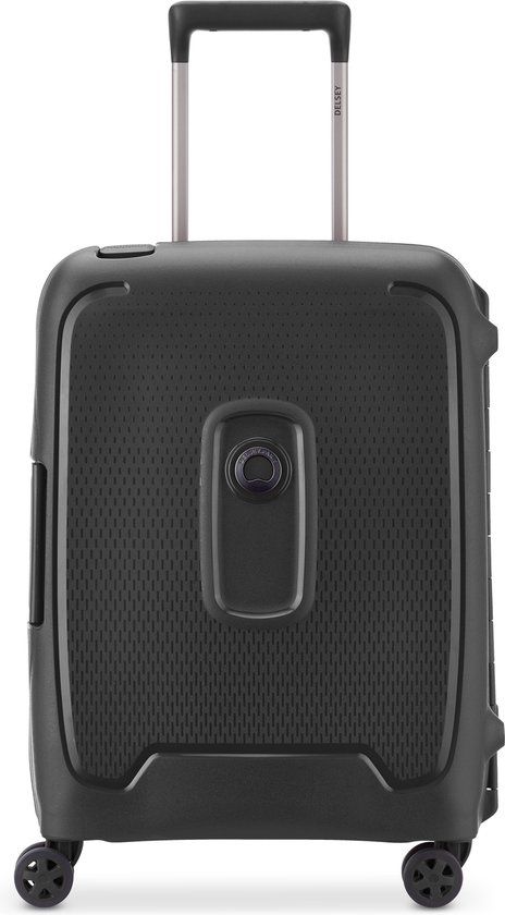 Delsey Moncey Slim Cabin Trolley Case 55 cm - Black - Hardcase - 41L