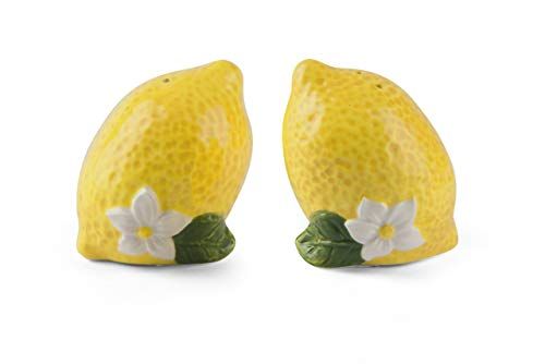 Excelsa Amalfi Salt and Pepper Set, Keramisch, Geel, 2 stuks