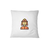 Bona Basics Decoratieve kussenhoes Wit 45x45 cm