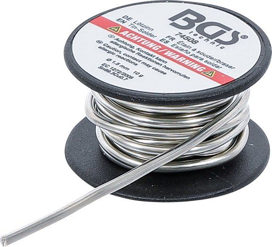 BGS Soldeertin op rol loodvrij Ø 1,5 mm 10 g