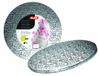 Ibili Fondant-onderlegger, rond, 40 cm, karton, zilver, 40 x 40 x 6 cm