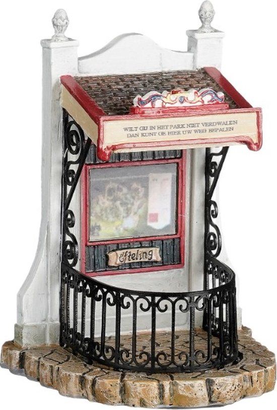 Efteling - Parkplattegrond - Kunststof - Multi - 7x8x10.5cm