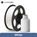 Filament d'impression 3D - PLA 1,75 mm - Grand emballage de 10 kg - Adapté aux imprimantes 3D FDM - Blanc